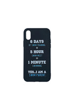 iPhone Cover - "YES I AM A SWIM PARENT"