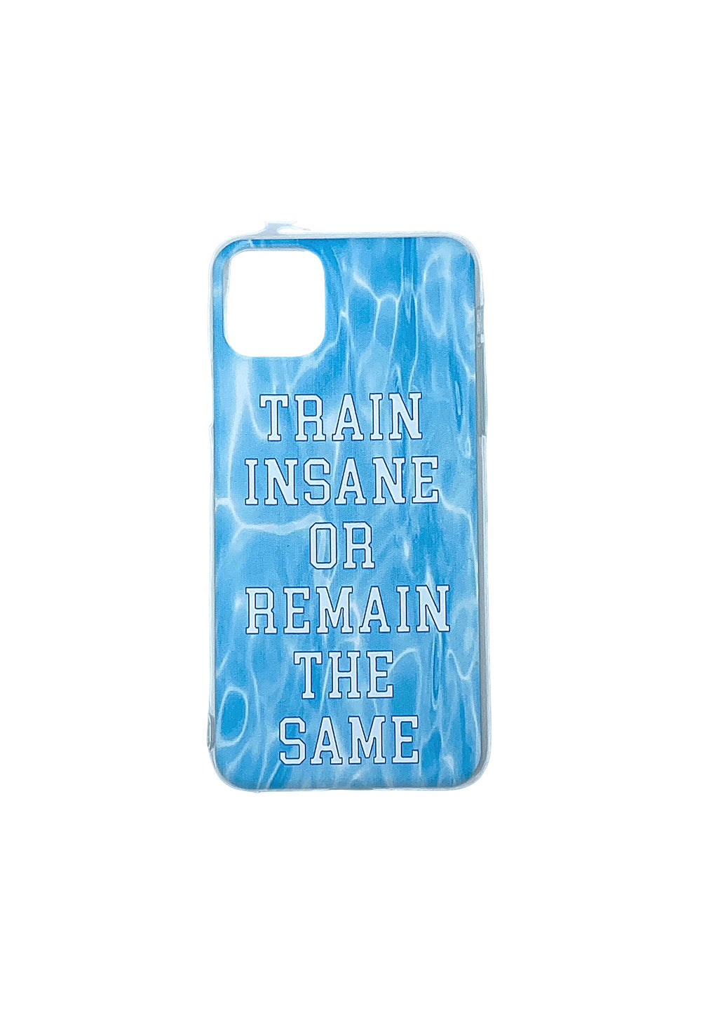 iPhone Cover - "TRAIN INSANE OR REMAIN THE SAME"