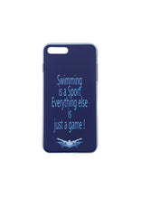 iPhone Cover - "SWIMMING IS A SPORT"