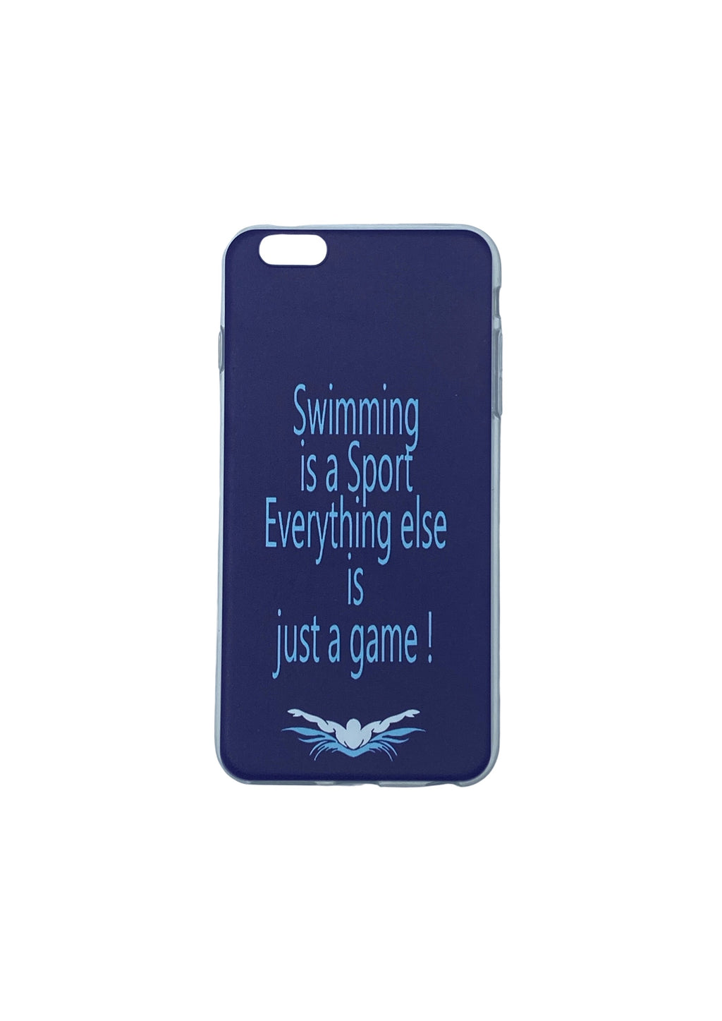 iPhone Cover - "SWIMMING IS A SPORT"