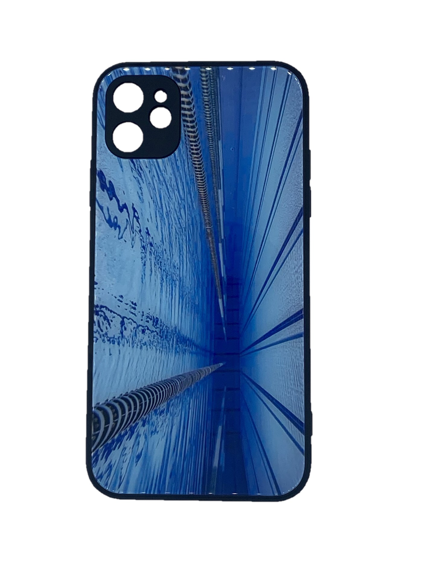 iPhone Cover - Photographic pool image with lane rope