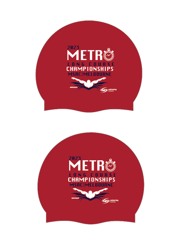 2023 Metro Long Course Championships Silicone Swim Cap