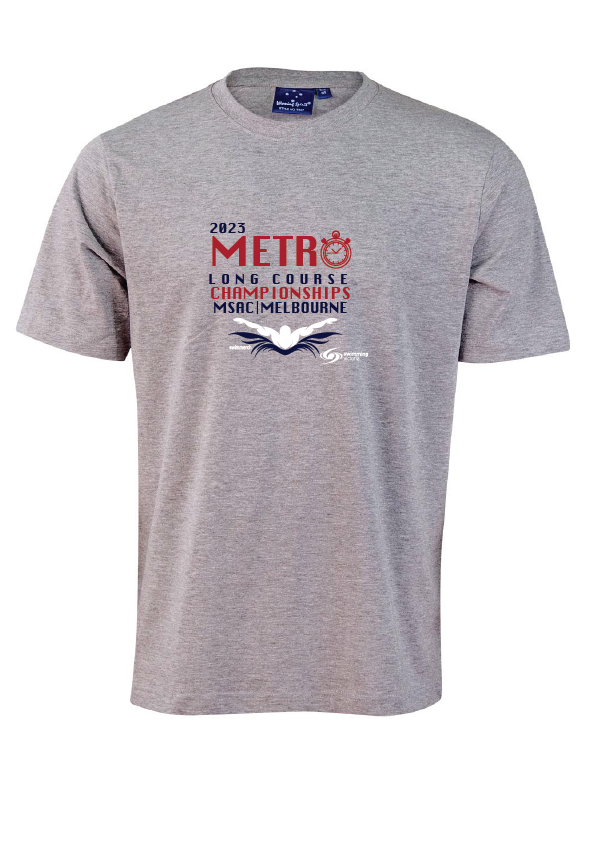 2023 Metro Long Course Championships Tee - Grey Marle
