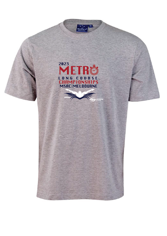 2023 Metro Long Course Championships Tee - Grey Marle