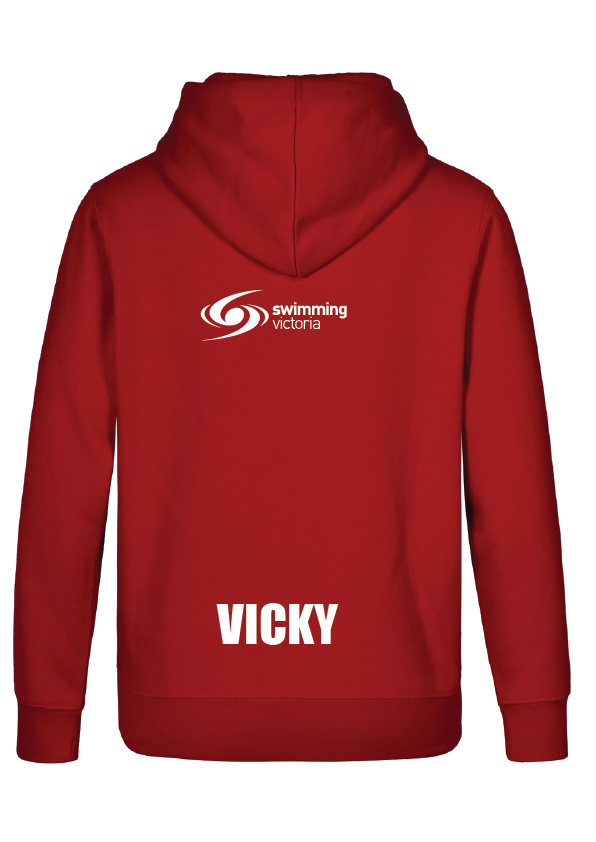 2023 Metro Long Course Championships hoodie - Red