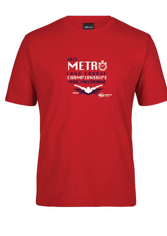 2023 Metro Long Course Championships Tee - RED